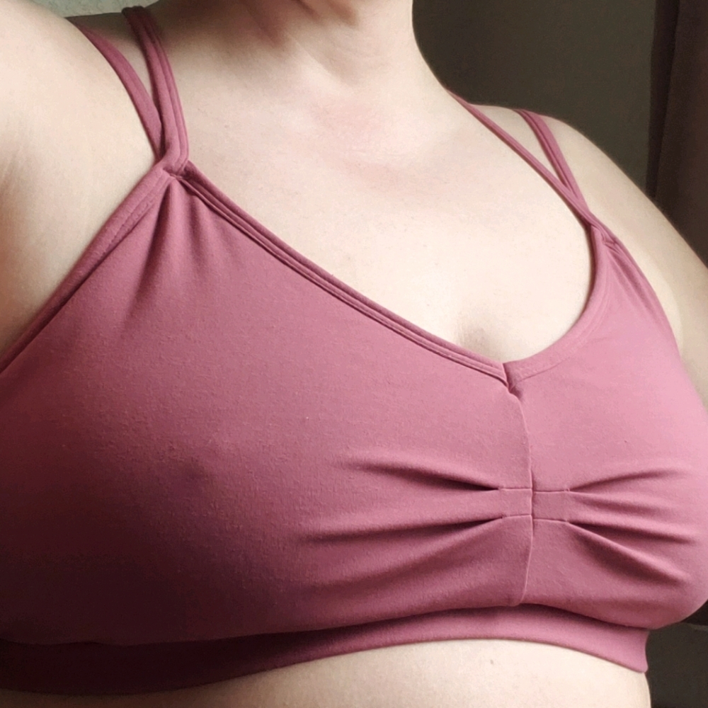 Rare, discountinued strappy sports bra